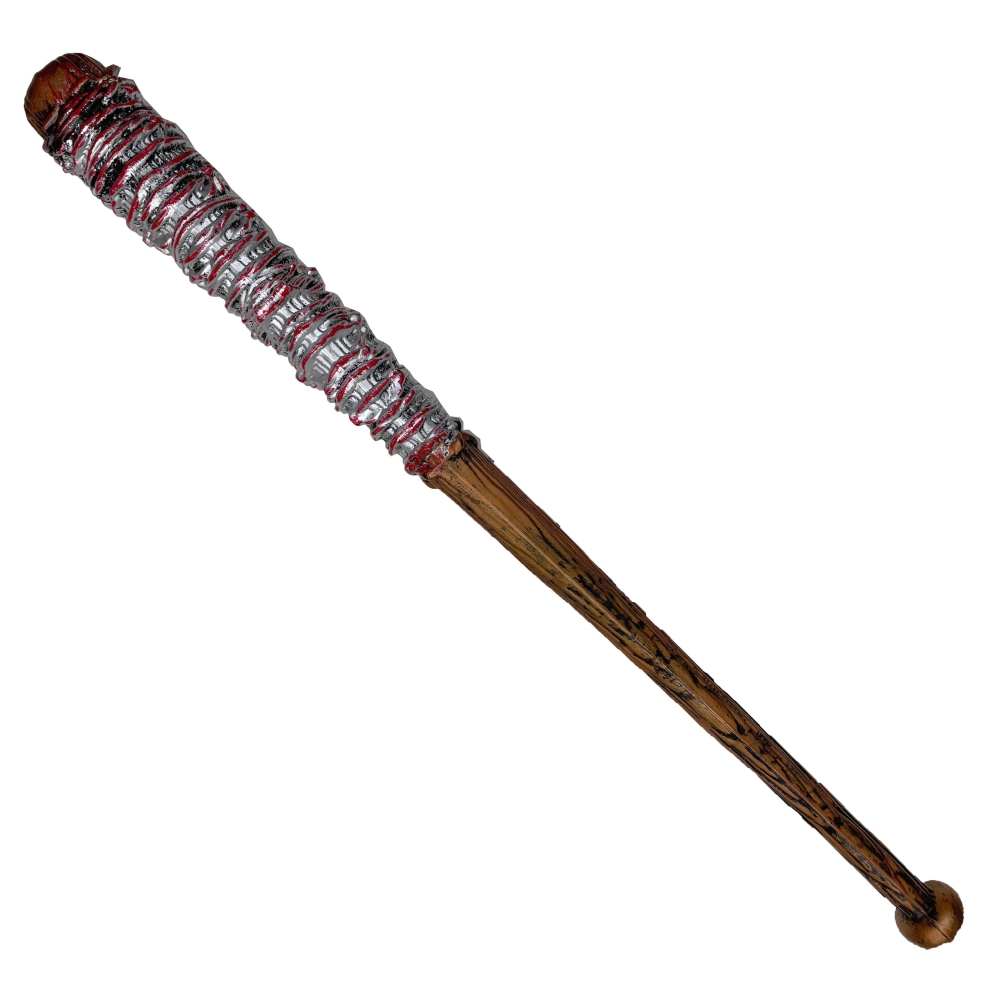 Zac's Alter Ego - 60 cm Bloody Barbwire Bronze Baseball Bat Kostümzubehör - Braun